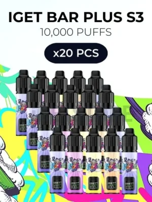 20 PCS – IGET Bar Plus S3 10000 Puffs